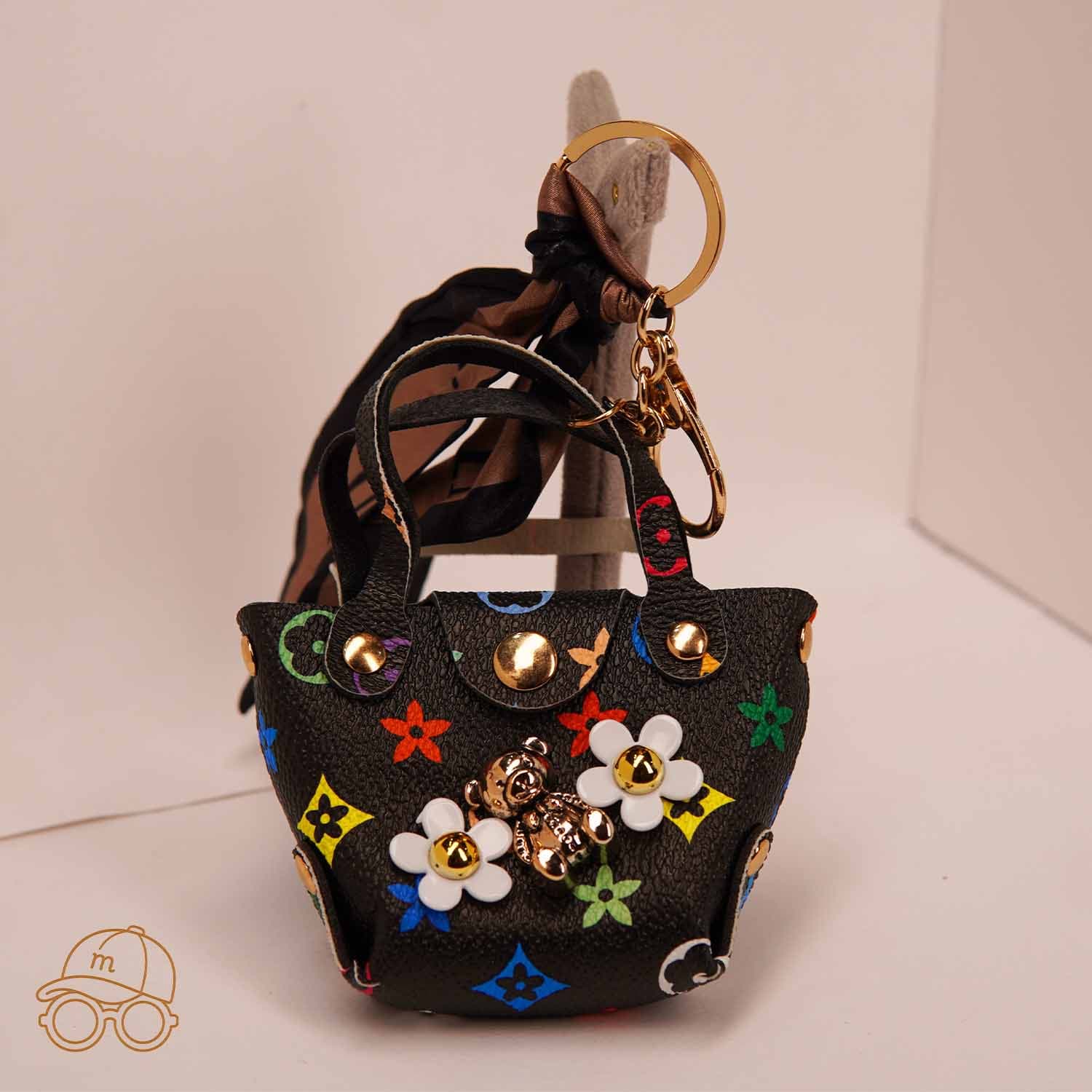 چارم بگ طرح کیف خرس دار